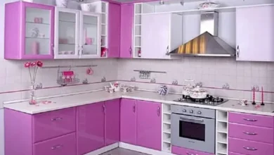 تصميم مطبخ الومنيوم كبيرالرياض