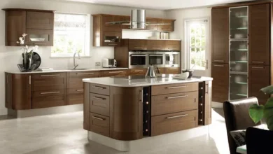 مطبخ خشب المنيوم في الرياض