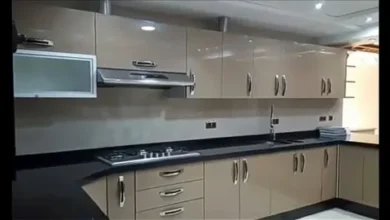 مطابخ المنيوم حديثة
